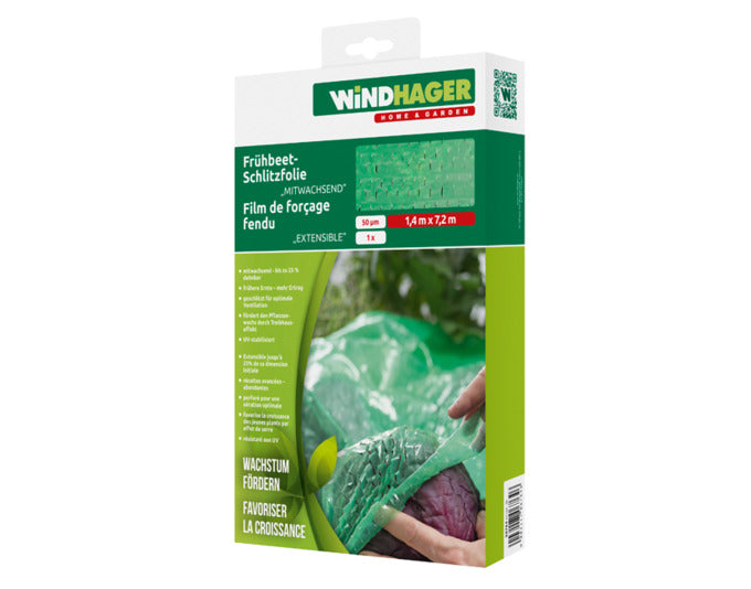 WINDHAGER Mitwachsende Frühbeet Schlitzfolie 1.4x7.2 m in präsentiert im Onlineshop von KAQTU Design AG. Gartenpflege ist von WINDHAGER
