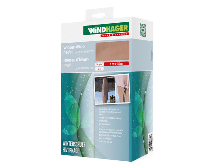 WINDHAGER Winter-Vlieshaube Superprotect XL 1x1.5 m 2 Stk. in präsentiert im Onlineshop von KAQTU Design AG. Gartenpflege ist von WINDHAGER