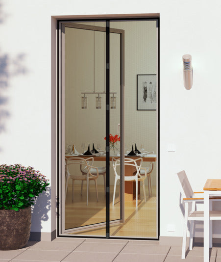 Schützen Sie Ihr Zuhause mit dem RHINO Türvorhang Magnet 95x215 cm von WINDHAGER. Ideal gegen Insekten, einfach zu montieren und langlebig.