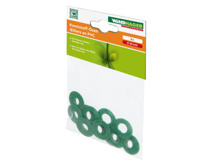 WINDHAGER Oesen zur Selbstmontage 6 Stk. in präsentiert im Onlineshop von KAQTU Design AG. Gartenpflege ist von WINDHAGER