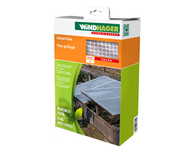 WINDHAGER Gitter-Folie 3x2 m transparent in präsentiert im Onlineshop von KAQTU Design AG. Gartenpflege ist von WINDHAGER