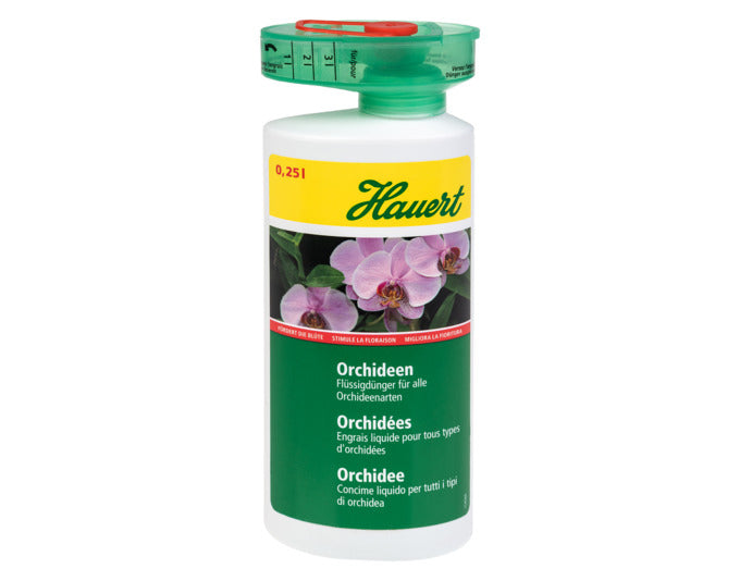 HAUERT Dünger Orchideen 0.25 l in präsentiert im Onlineshop von KAQTU Design AG. Gartenpflege ist von HAUERT