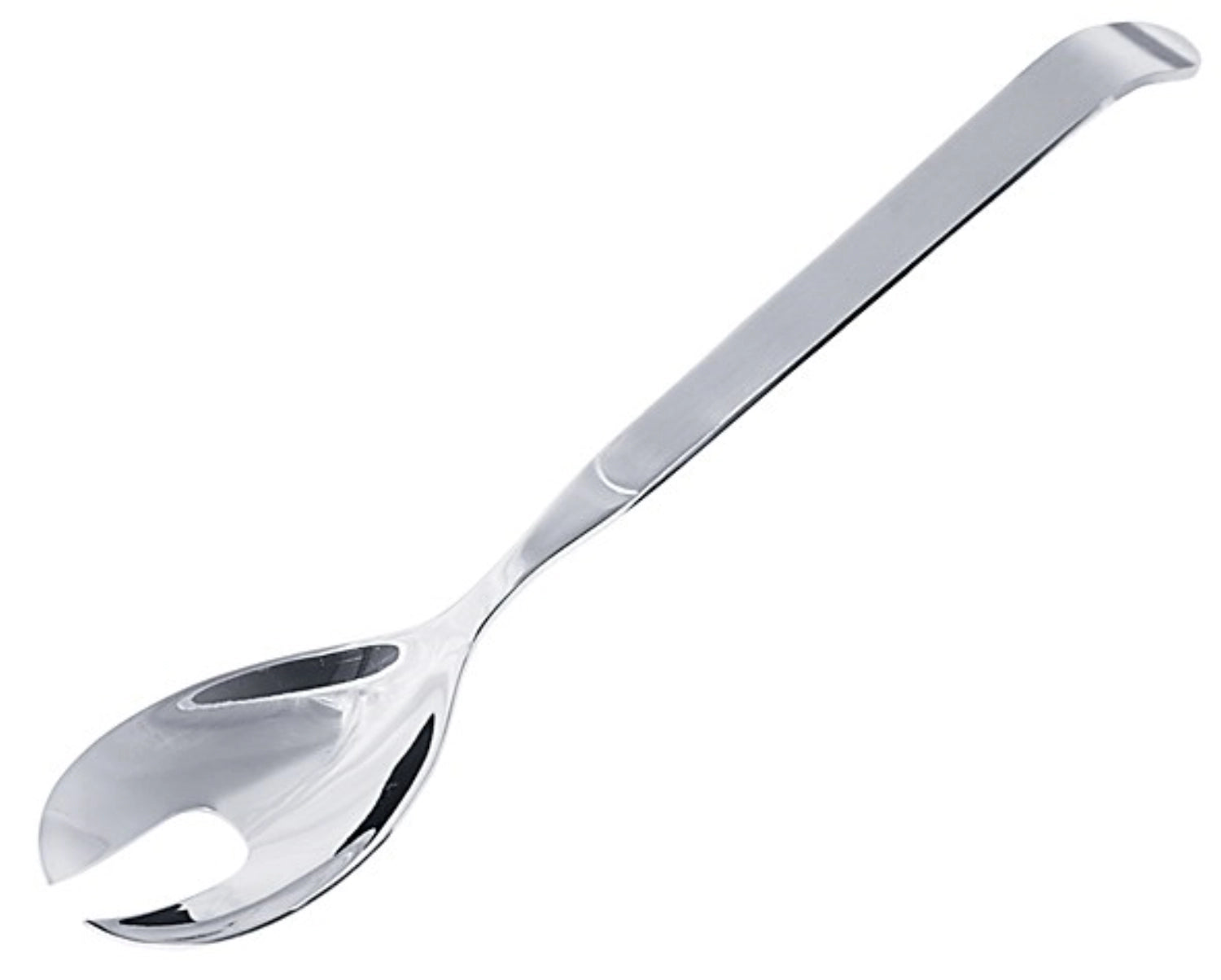 Salatgabel Edelstahl 1046.008/10 8.5x 6cm L:30.5cm in Silber präsentiert im Onlineshop von KAQTU Design AG. Salatzubehör ist von Contacto