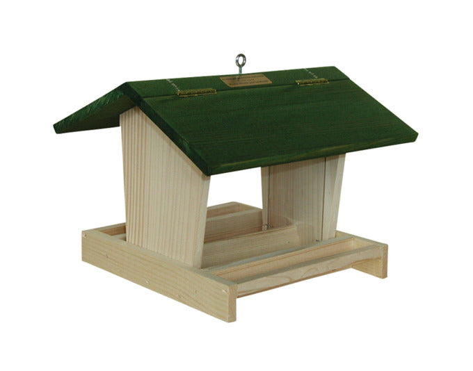 BEWO Vogelfutterhaus Rigi Dach grün in präsentiert im Onlineshop von KAQTU Design AG. Nistkasten ist von BEWO