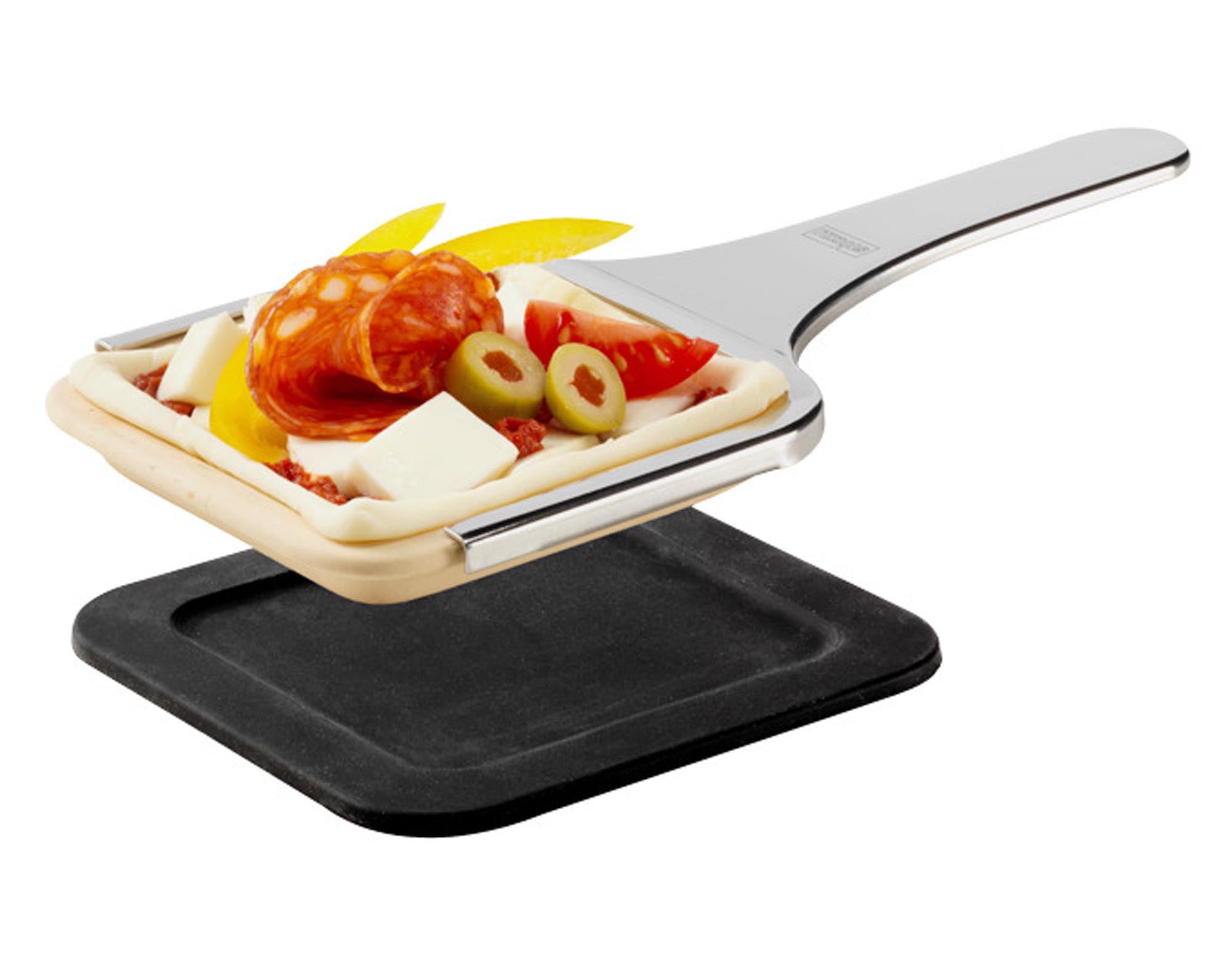 Entdecken Sie das STÖCKLI Tonpfännchen Set für Pizzagrill: ideal für Mini-Pizzen, hitzebeständig, langlebig und perfekt für gesellige Abende.