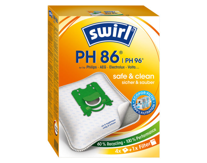 SWIRL Staubsäcke PH86 in präsentiert im Onlineshop von KAQTU Design AG. Haushaltshilfen ist von SWIRL