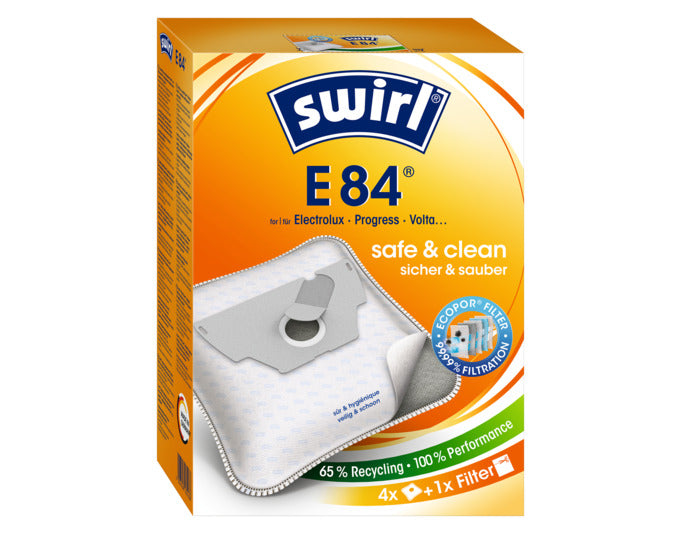 SWIRL Staubsäcke E84 in präsentiert im Onlineshop von KAQTU Design AG. Haushaltshilfen ist von SWIRL