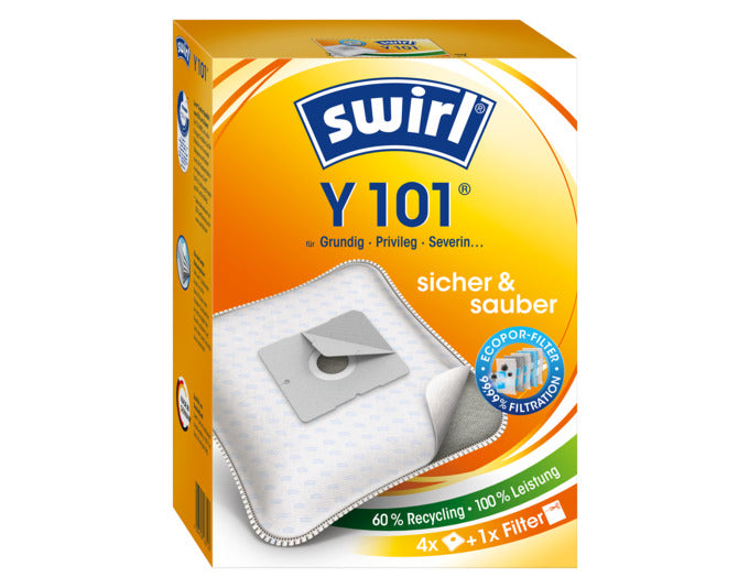 SWIRL Staubsäcke Y101 in präsentiert im Onlineshop von KAQTU Design AG. Haushaltshilfen ist von SWIRL