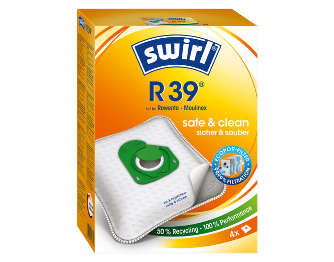 SWIRL Staubsäcke R39 in präsentiert im Onlineshop von KAQTU Design AG. Haushaltshilfen ist von SWIRL