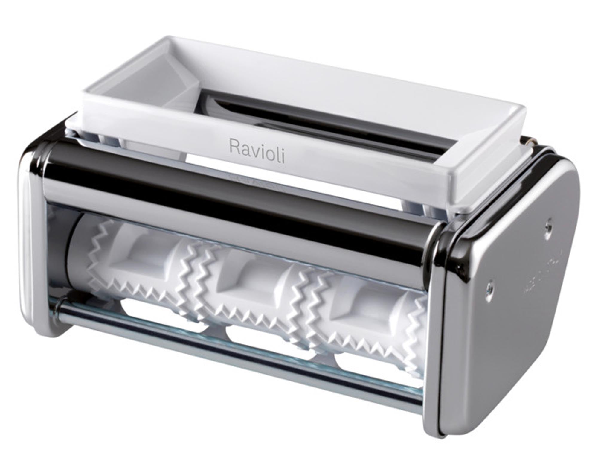Entdecken Sie das MARCATO Zusatzgerät Ravioli: Hochwertige, hausgemachte Ravioli einfach selbst herstellen. Perfekte Füllungen, einfache Bedienung!