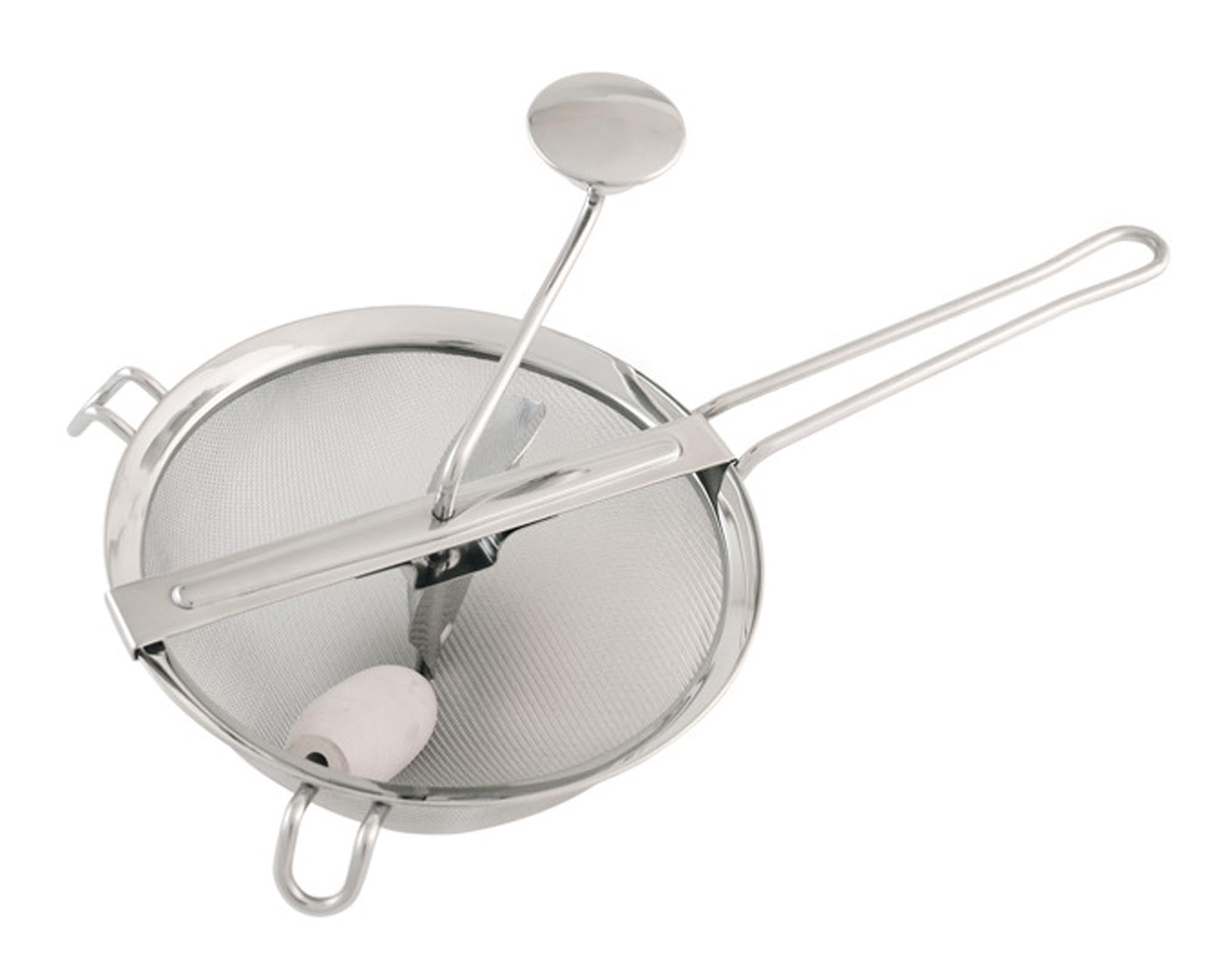 Entdecken Sie das EVA Passiersieb Inox ø 20 cm – robust, langlebig und ideal für feine Saucen und Pürees. Perfekt für jede Küche!
