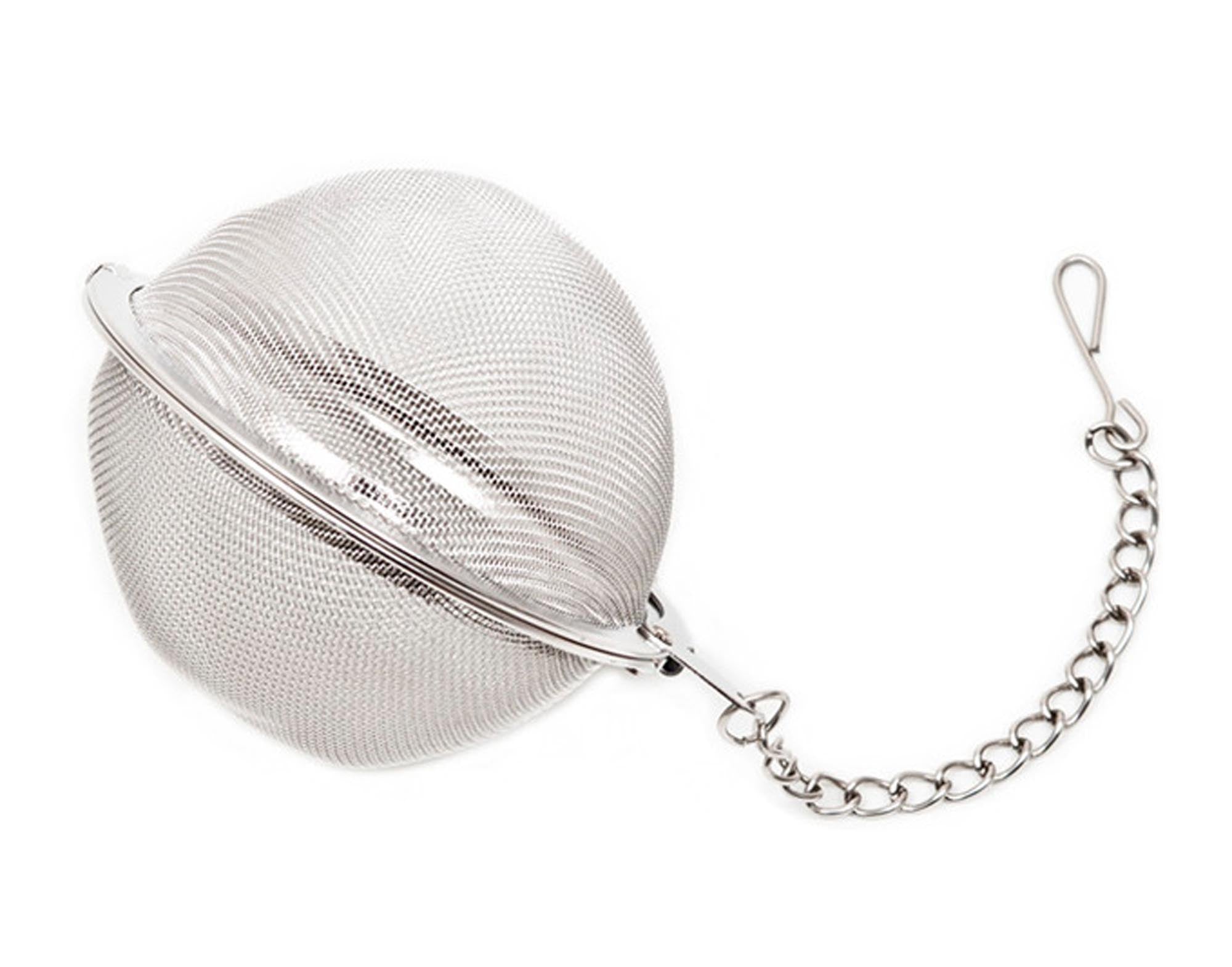 EVA Tee- und Gewürzkugel ø 6.5 cm: Robuste Edelstahlkonstruktion für perfekten Tee- und Gewürzgenuss. Ideal für Teeliebhaber und Hobbyköche.