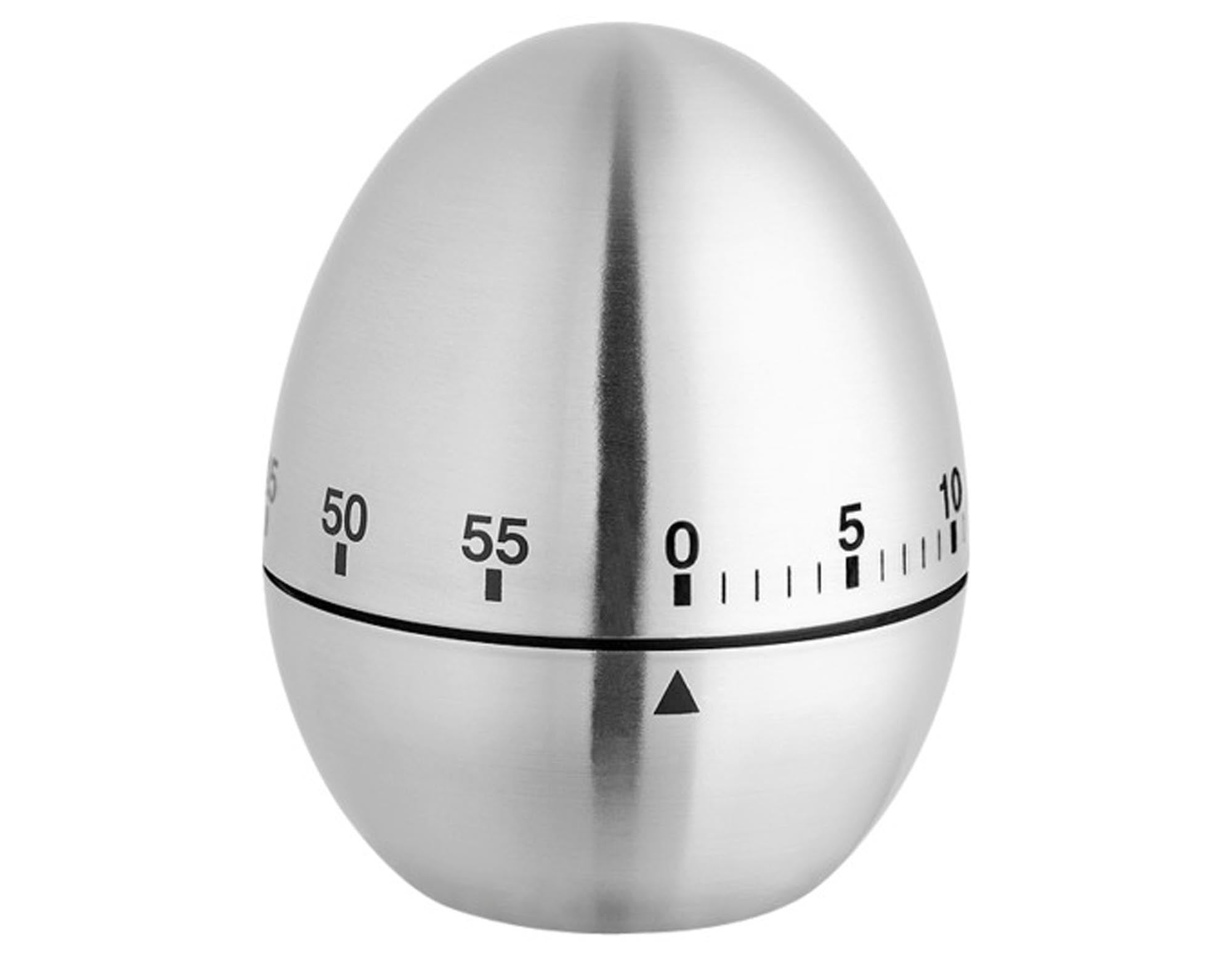 Entdecken Sie das TFA Timer Ei Inox – Ihr unverzichtbares Küchengerät für präzises Kochen und Backen. Hochwertig, intuitiv und kompakt!