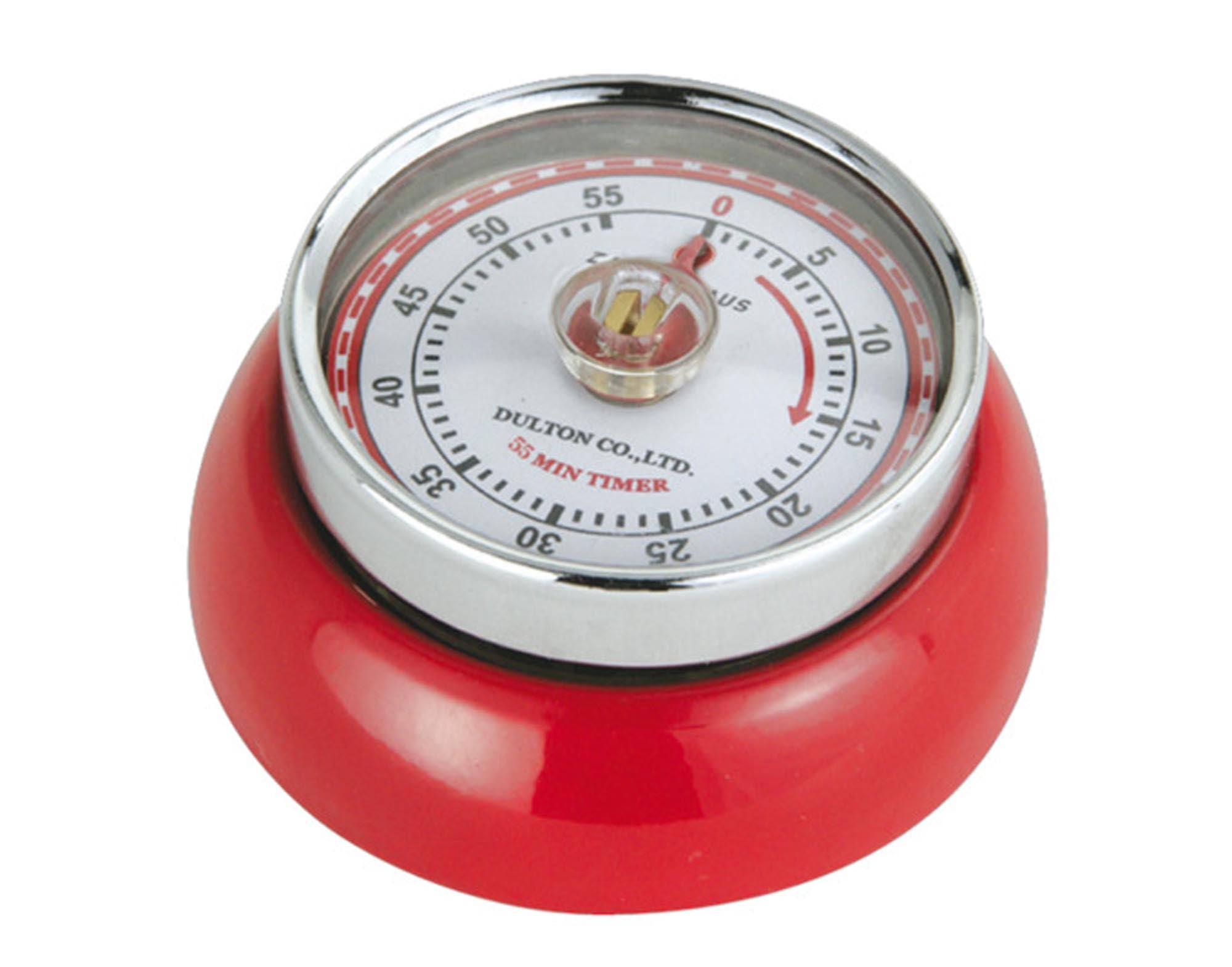 Entdecken Sie den ZASSENHAUS Timer mit Magnet in Rot (ø 7 cm) – Ihr idealer Küchenhelfer für präzises Kochen und Backen. Hochwertig, benutzerfreundlich und immer griffbereit!