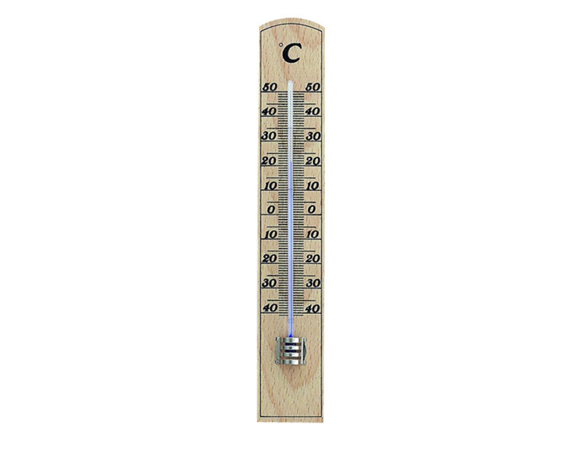 Hochwertiges TFA Innenthermometer aus Buchenholz (20.6 cm) für präzise Temperaturmessung und elegantes Design. Ideal für jedes Wohnambiente.