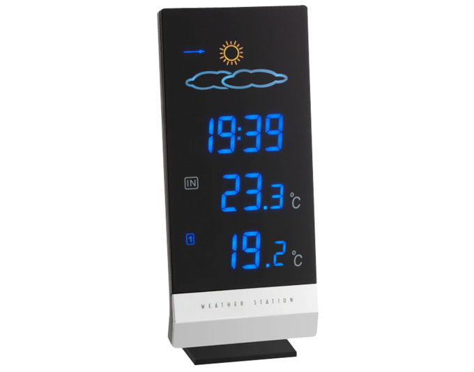 TFA Funk-Wetterstation Lumax in präsentiert im Onlineshop von KAQTU Design AG. Thermometer ist von TFA