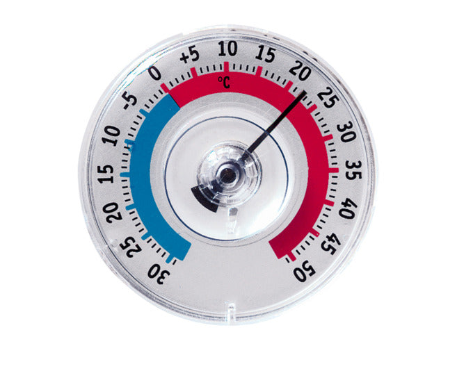 TFA Fensterthermometer mit Saugnapf ø 8 cm in präsentiert im Onlineshop von KAQTU Design AG. Thermometer ist von TFA