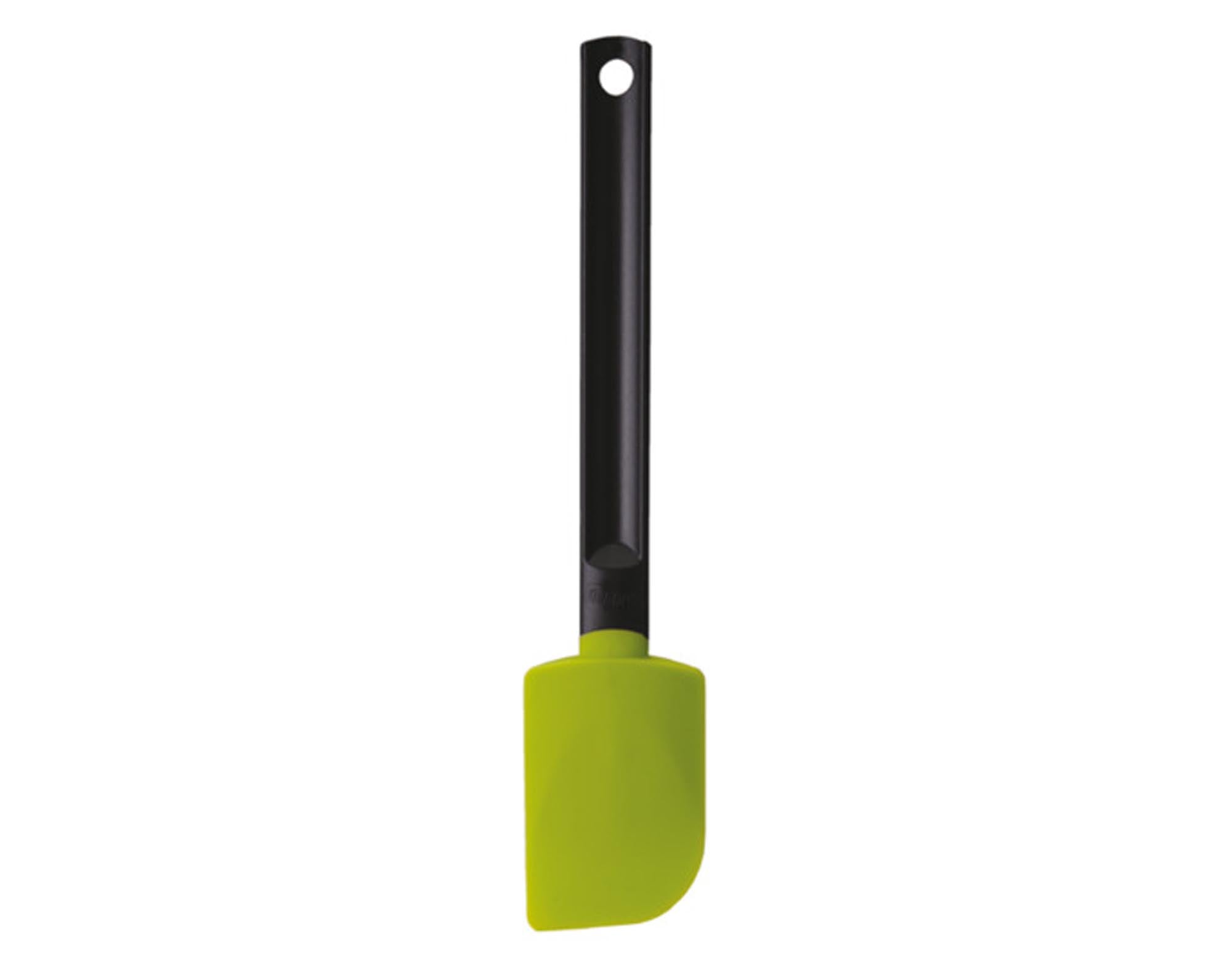 Entdecken Sie den KISAG Silikonschaber in grün (28 cm) – hitzebeständig, flexibel und spülmaschinenfest. Ideal für Backen und Kochen!