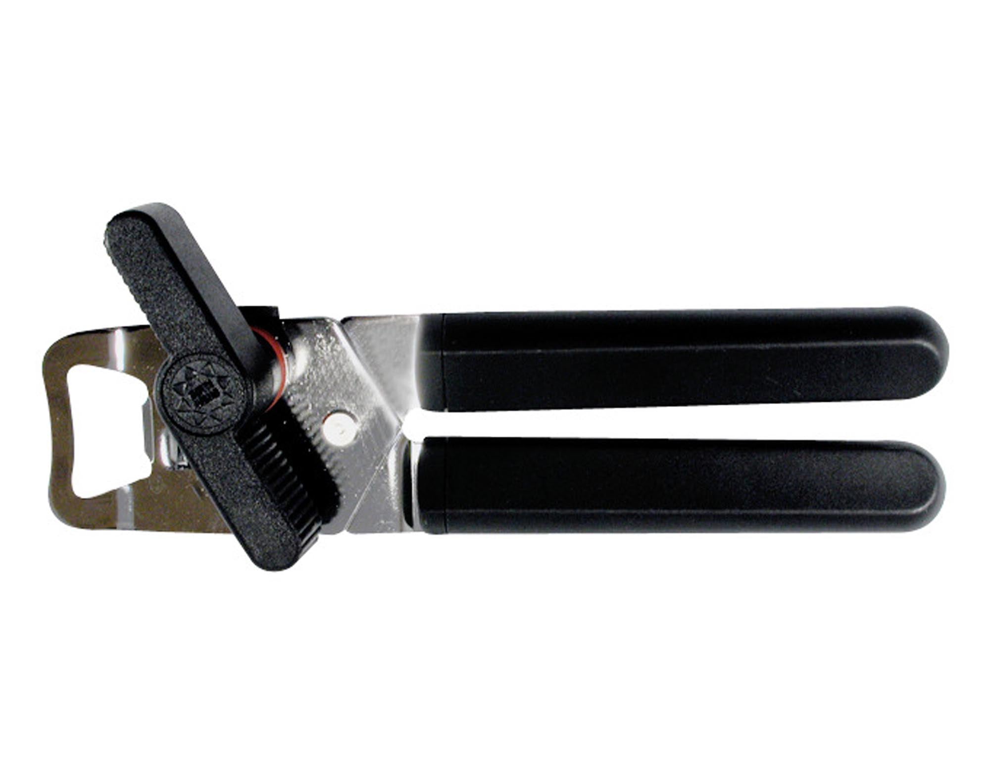 Der KISAG Dosenöffner in Schwarz ist Ihr zuverlässiger Küchenhelfer. Ergonomisch, langlebig und aus hochwertigem Edelstahl, öffnet er Dosen mühelos.