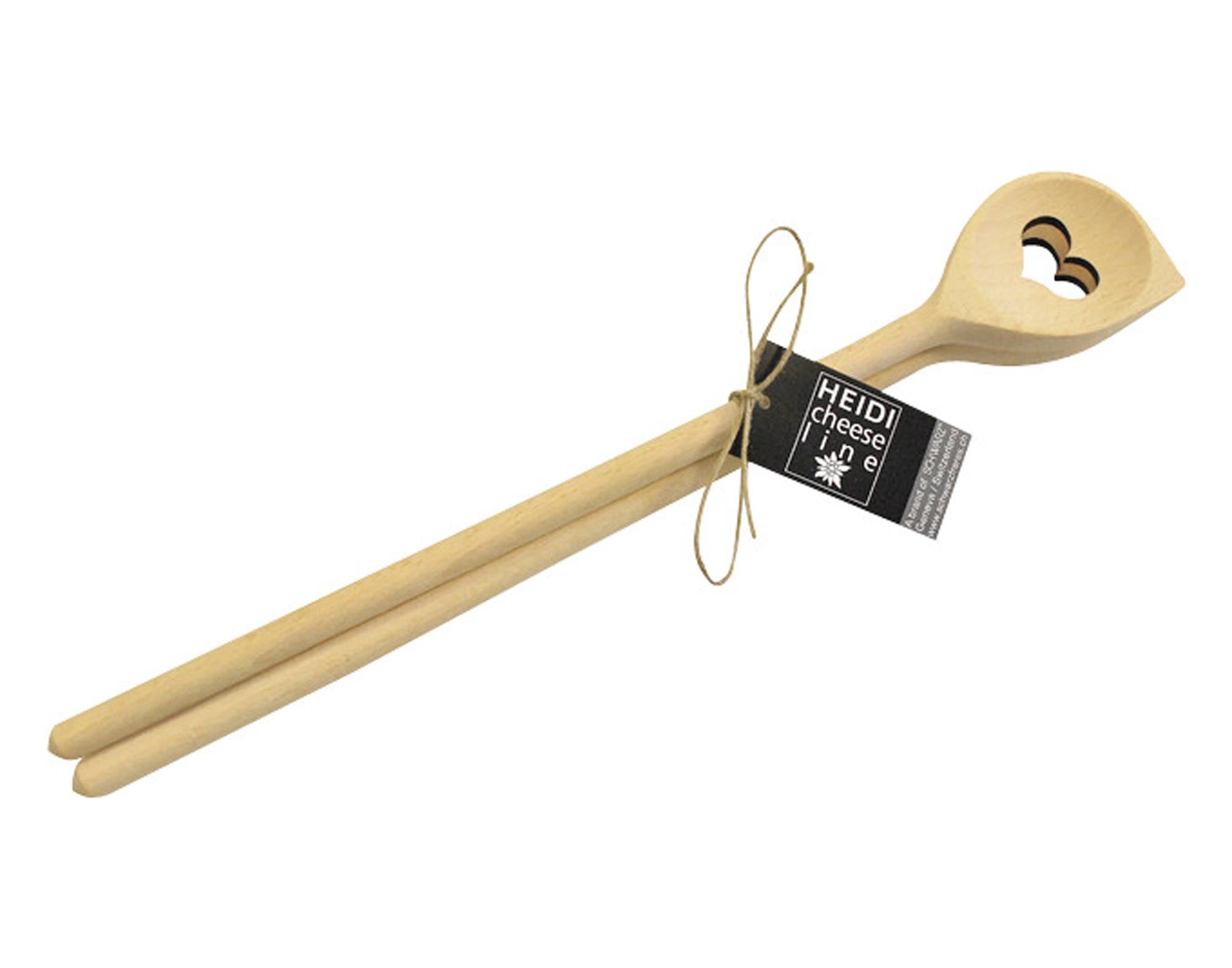 Entdecken Sie die HEIDI Lochkelle Herz Holz 2 Stück – stilvolle, handgefertigte Küchenhelfer aus hochwertigem Holz. Ideal für Kochliebhaber!