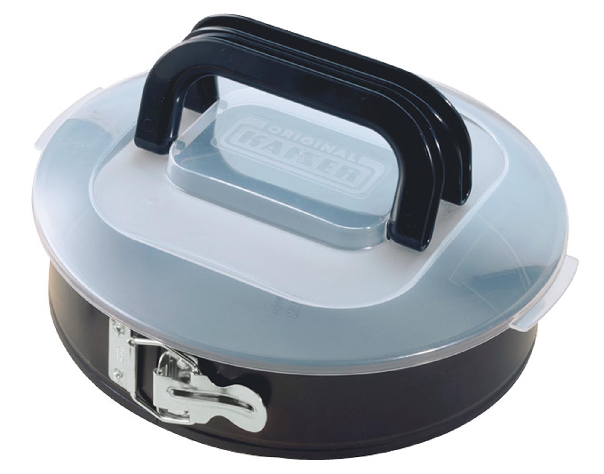 Entdecken Sie die KAISER Springform Bake & Take ø 26 cm – ideal für Kuchen, Torten und Aufläufe. Robuste Qualität, Antihaftbeschichtung, spülmaschinengeeignet.
