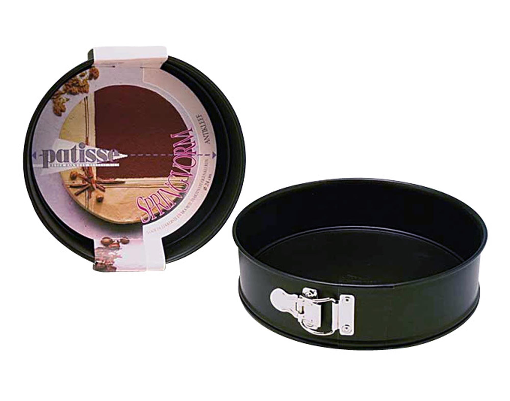 Die PÂTISSE Mini Springform Classique antihaft ø 16 cm ist ideal für kleine Kuchen. Antihaftbeschichtung, robustes Material, perfekt für kleine Portionen!