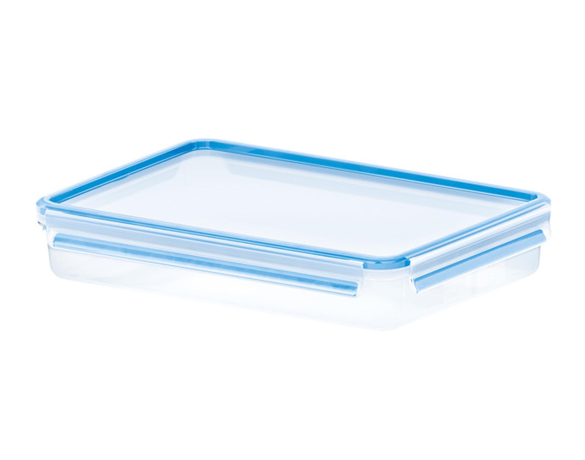 Die EMSA Clip & Close Dose 2.6l ist 100% dicht, geruchssicher und ideal für Babynahrung. Mikrowellen- und spülmaschinenfest, perfekt für Ihre Küche!