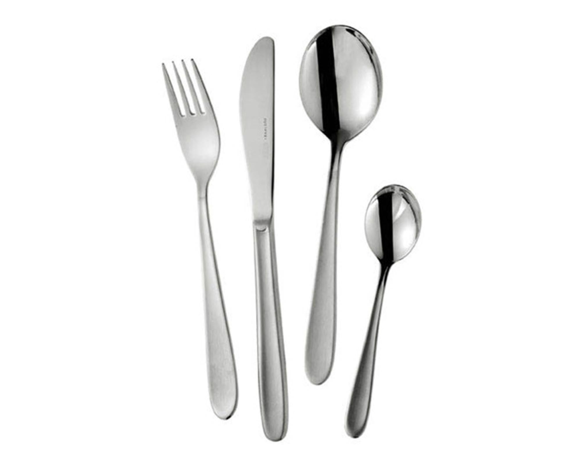 Entdecken Sie die elegante SCHWARZ KITCHEN Tafelgabel Berlin aus hochwertigem Edelstahl. Ideal für moderne Tischdekoration und spülmaschinenfest.