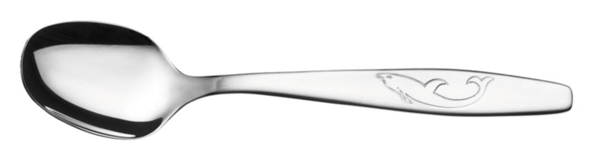 Entdecken Sie die SCHWARZ KITCHEN Kinderlöffel gekröpft Inox – ergonomisch, langlebig und sicher für kleine Hände. Perfekt zum Essenlernen!