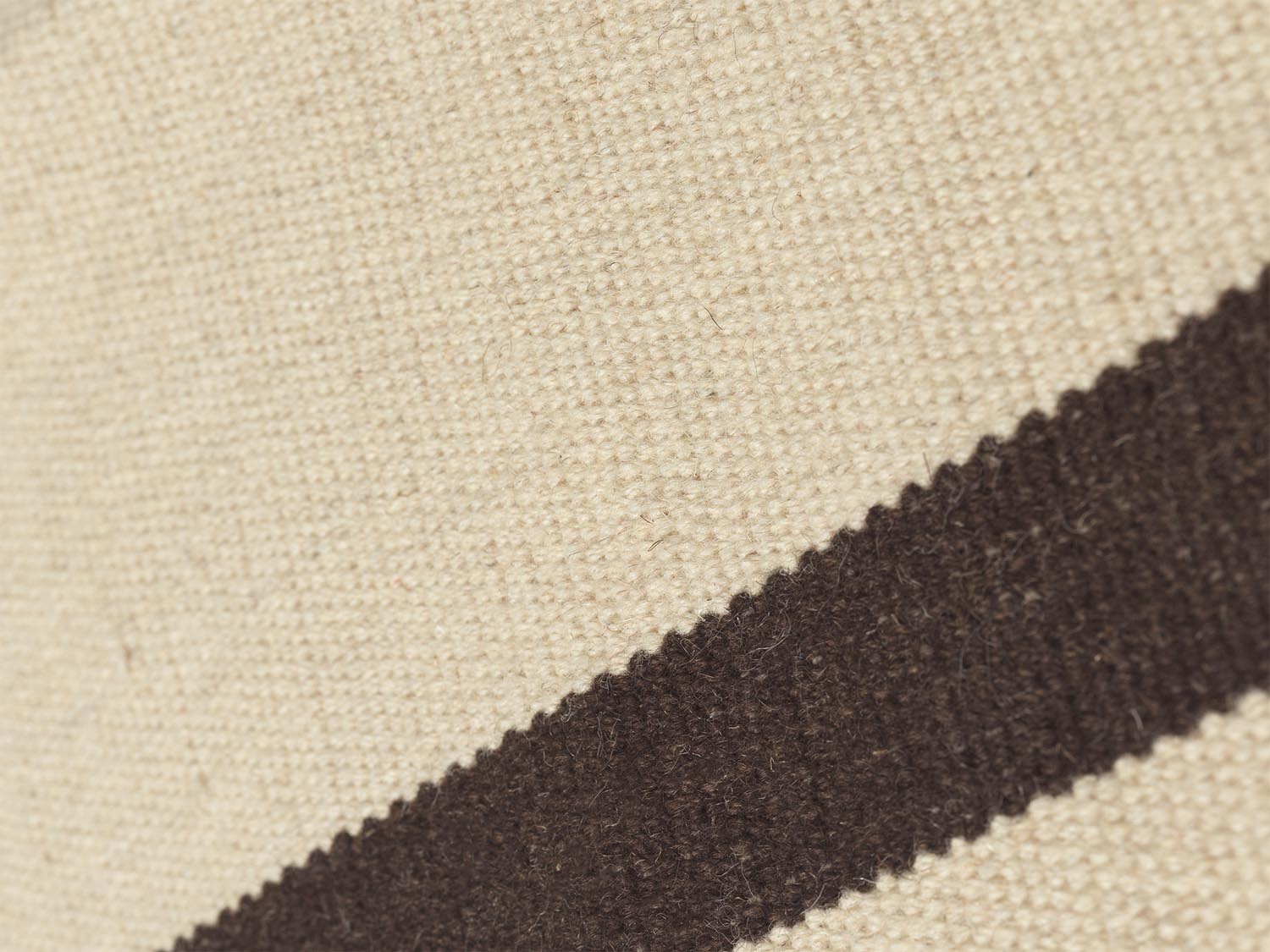 Moderner Kelim-Runner 80x200 von Ferm Living aus hochwertiger Wolle.