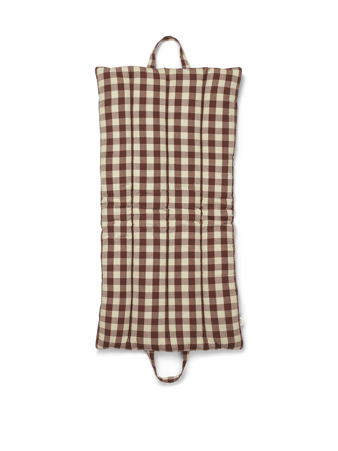 Ferm Living Bothy Check: Praktische Faltmatte für modernes Wohnen.