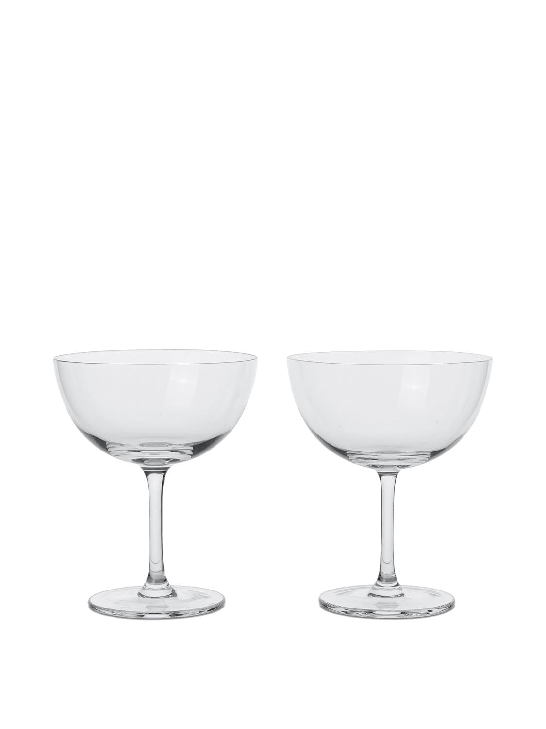 Stilvolle Host Cocktailgläser von Ferm Living, 2er-Set, mundgeblasen.