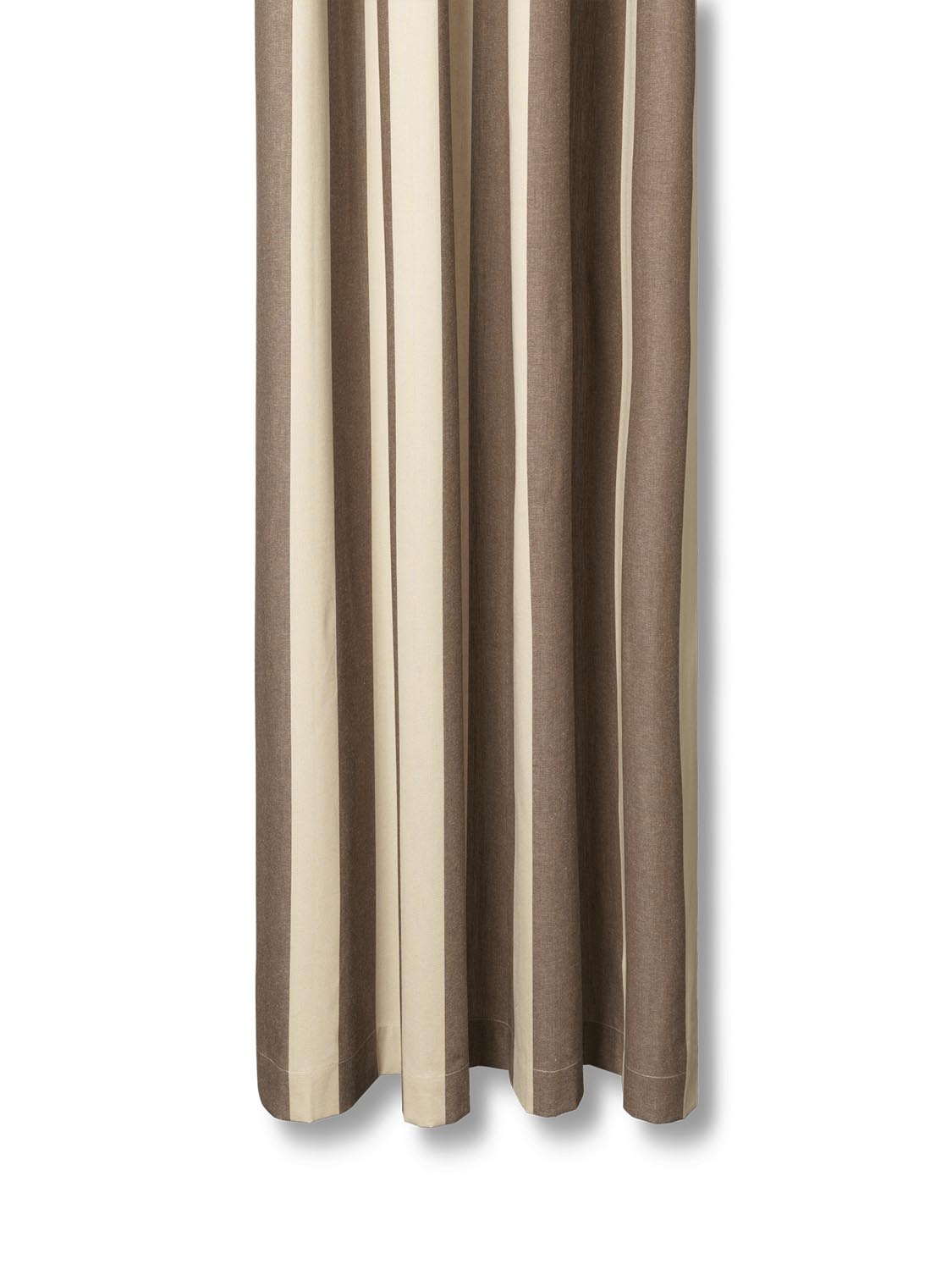 Chambray Duschvorhang in Carob Brown/Parchment präsentiert im Onlineshop von KAQTU Design AG. Duschvorhang ist von Ferm Living