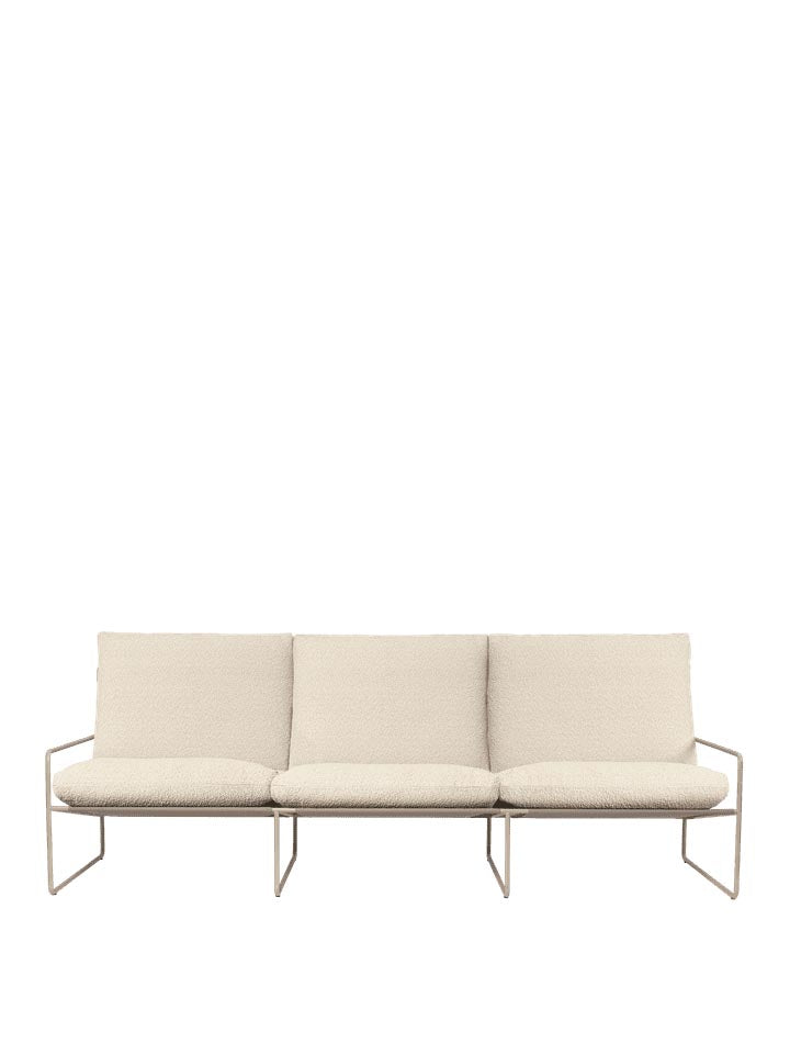Desert 3-Sitzer in Kaschmir/Off-weiss präsentiert im Onlineshop von KAQTU Design AG. Lounge Sofa ist von Ferm Living