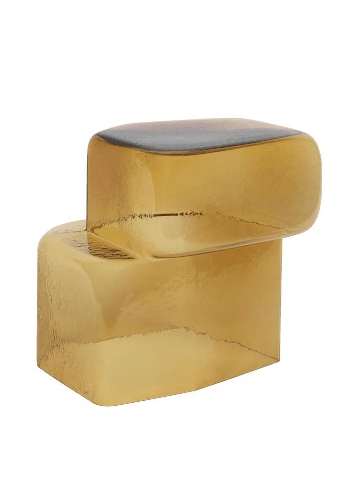 Oscil Skulptur in Recyceltes Bernstein präsentiert im Onlineshop von KAQTU Design AG. Kunstgegenstände ist von Ferm Living