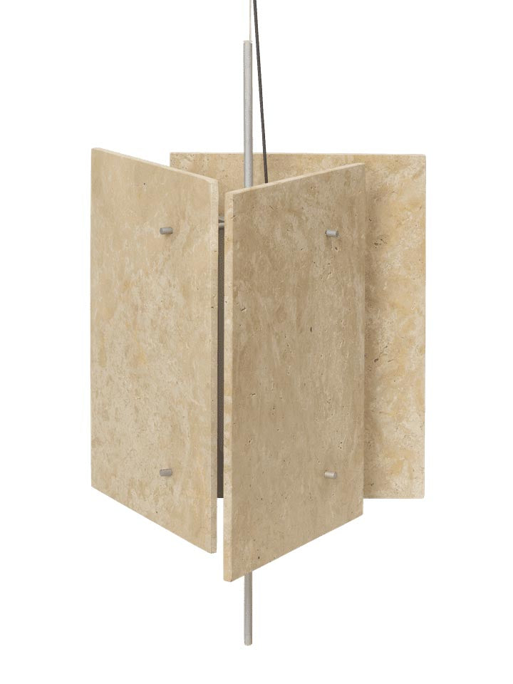 Oeste Pendelleuchte in Sand präsentiert im Onlineshop von KAQTU Design AG. Pendelleuchte ist von Ferm Living