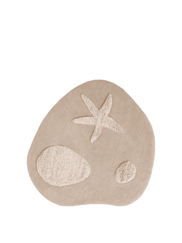 Kove Tufted Teppich in Natürlich präsentiert im Onlineshop von KAQTU Design AG. Teppich ist von Ferm Living