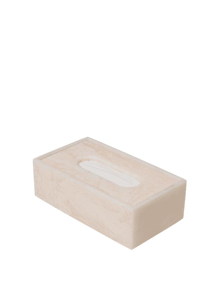 Mist Taschentuchbox in Pearl präsentiert im Onlineshop von KAQTU Design AG. Badzubehör ist von Ferm Living