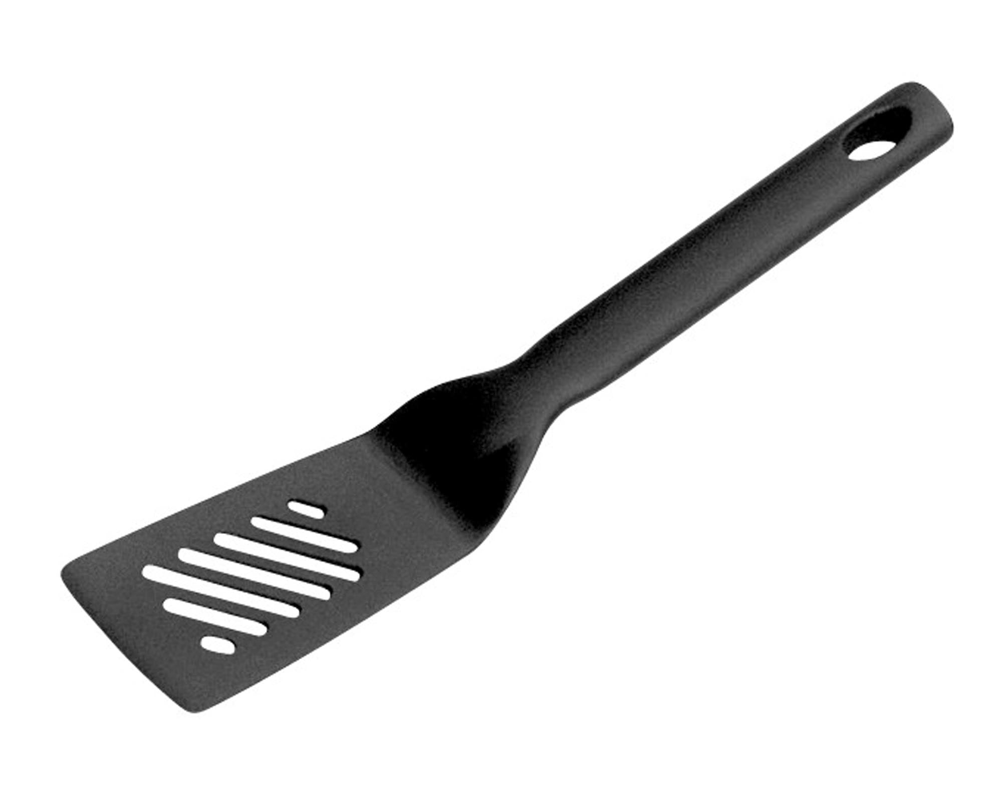 Entdecken Sie den BRABANTIA Pfannenwender Black Line 25 cm – hitzebeständig, ergonomisch und spülmaschinenfest. Perfekt für Ihre Küche!