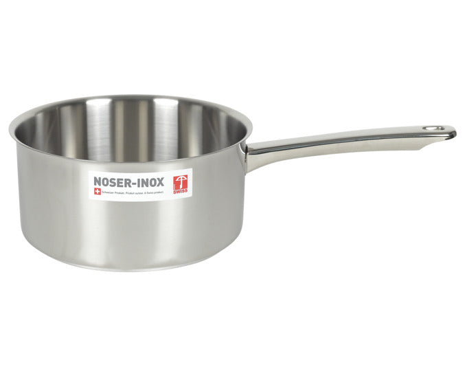 NOSER Stielkasserolle Standard Inox 3.5 Liter ø 22 cm in  präsentiert im Onlineshop von KAQTU Design AG. Topf ist von NOSER-INOX
