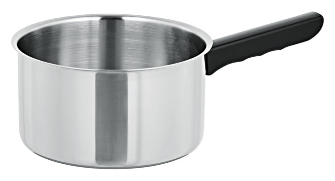 NOSER Stielkasserolle schwarz Inox 4.5 Liter ø 22 cm in  präsentiert im Onlineshop von KAQTU Design AG. Topf ist von NOSER-INOX