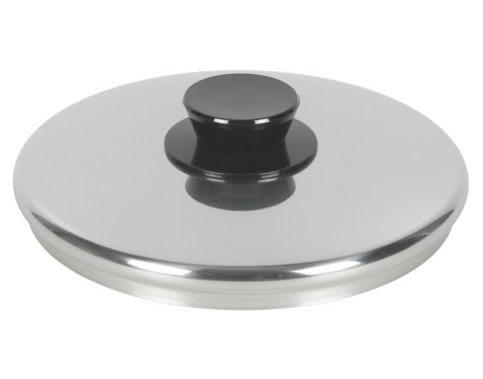 NOSER Deckel Inox schwarz ø 24 cm in  präsentiert im Onlineshop von KAQTU Design AG. Topf ist von NOSER-INOX