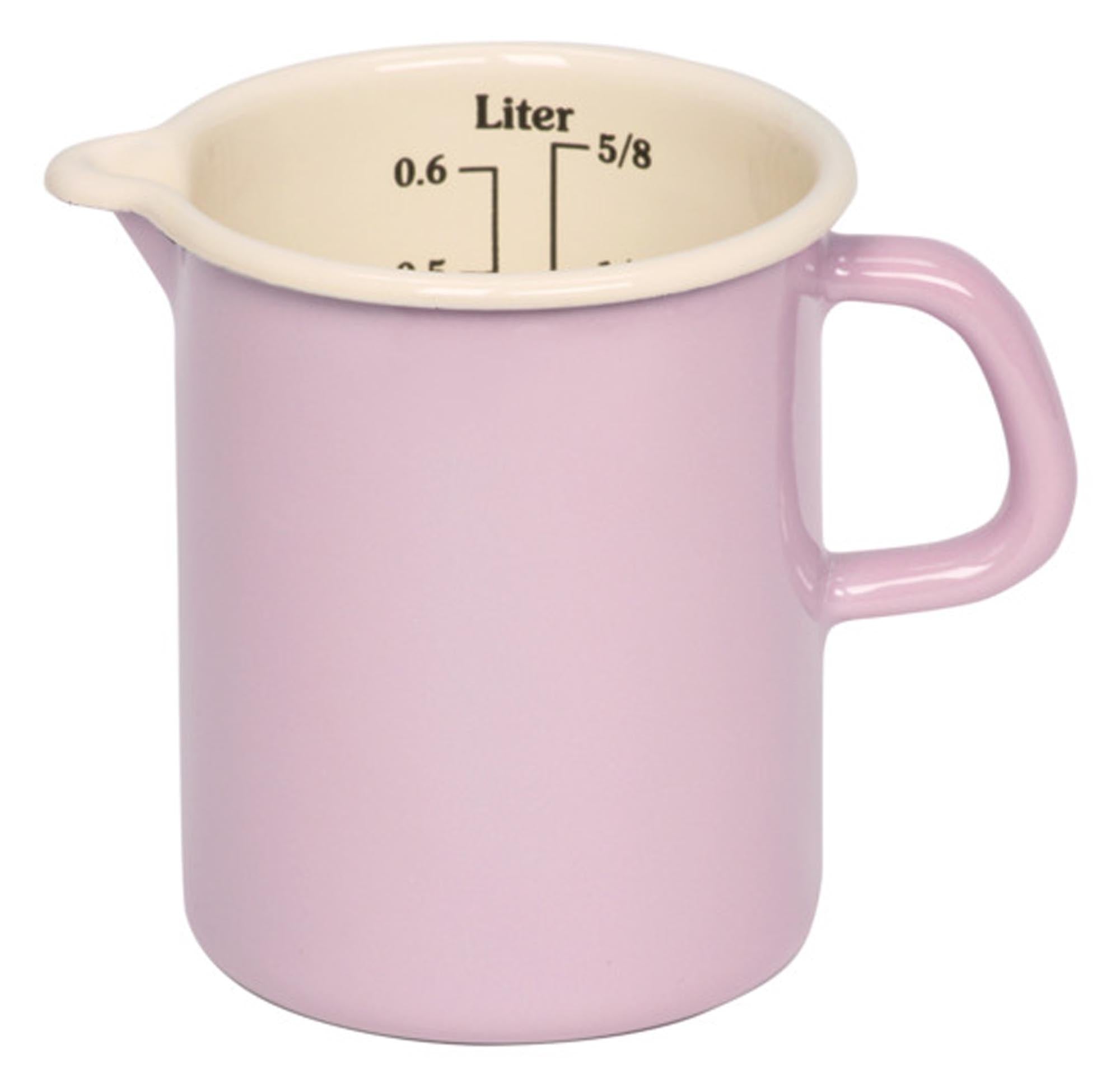 Entdecken Sie den RIESS Messbecher Pastell rosa 0.5 l – der perfekte Küchenhelfer aus hochwertigem Edelstahl. Hygienisch, langlebig und ideal für präzises Abmessen von Flüssigkeiten und trockenen Zutaten. Ergonomisches Design für sicheren Halt, kompakt für kleine Küchen.