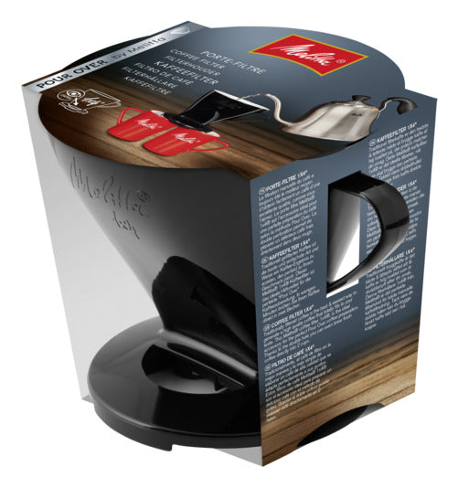 MELITTA Kaffeefilter Kunststoff 1x6 schwarz in präsentiert im Onlineshop von KAQTU Design AG. Haushaltshilfen ist von MELITTA