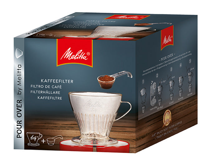 MELITTA Kaffeefilter Kunststoff 1x4 transparent in präsentiert im Onlineshop von KAQTU Design AG. Haushaltshilfen ist von MELITTA