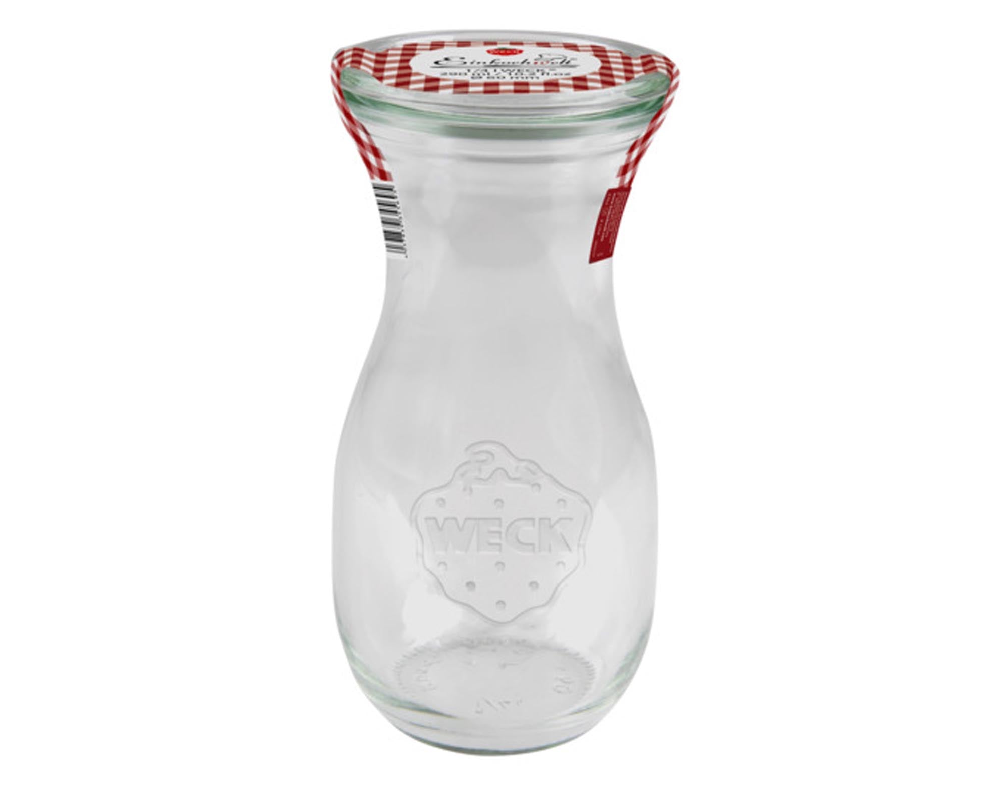 Hochwertige 530ml Saftflasche von EINKOCHWELT: robustes Glas, luftdichter Deckel, umweltfreundlich, ideal für frische Säfte.