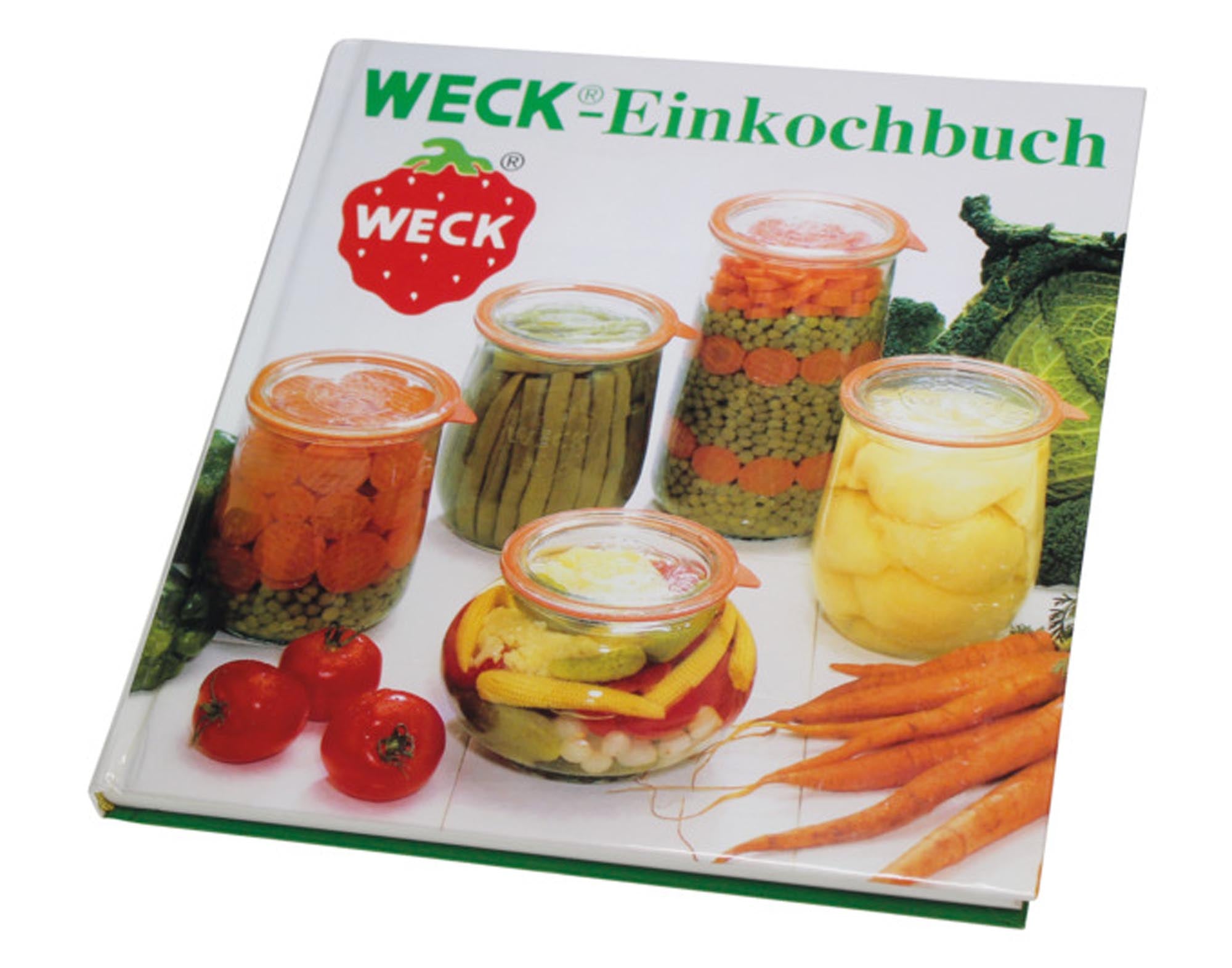 Entdecken Sie das WECK Einkochbuch deutsch mit über 100 Rezepten für Marmelade, Kompott und eingelegtes Gemüse. Perfekt für Einsteiger und Profis!
