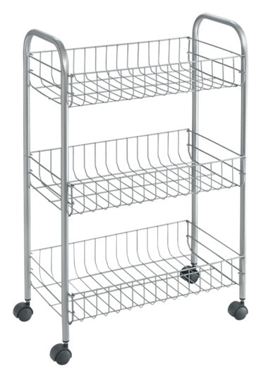 METALTEX Allzweckwagen Lugano schilber in präsentiert im Onlineshop von KAQTU Design AG. Servierwagen ist von METALTEX