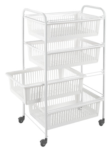 METALTEX Gemüsewagen Jumbo weiss in präsentiert im Onlineshop von KAQTU Design AG. Servierwagen ist von METALTEX