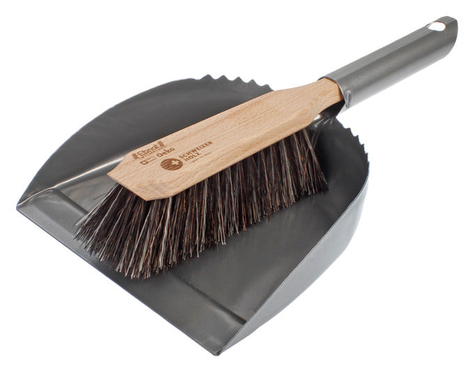 EBNAT Kehrgarnitur Click Metall anthrazit in präsentiert im Onlineshop von KAQTU Design AG. Haushaltshilfen ist von EBNAT